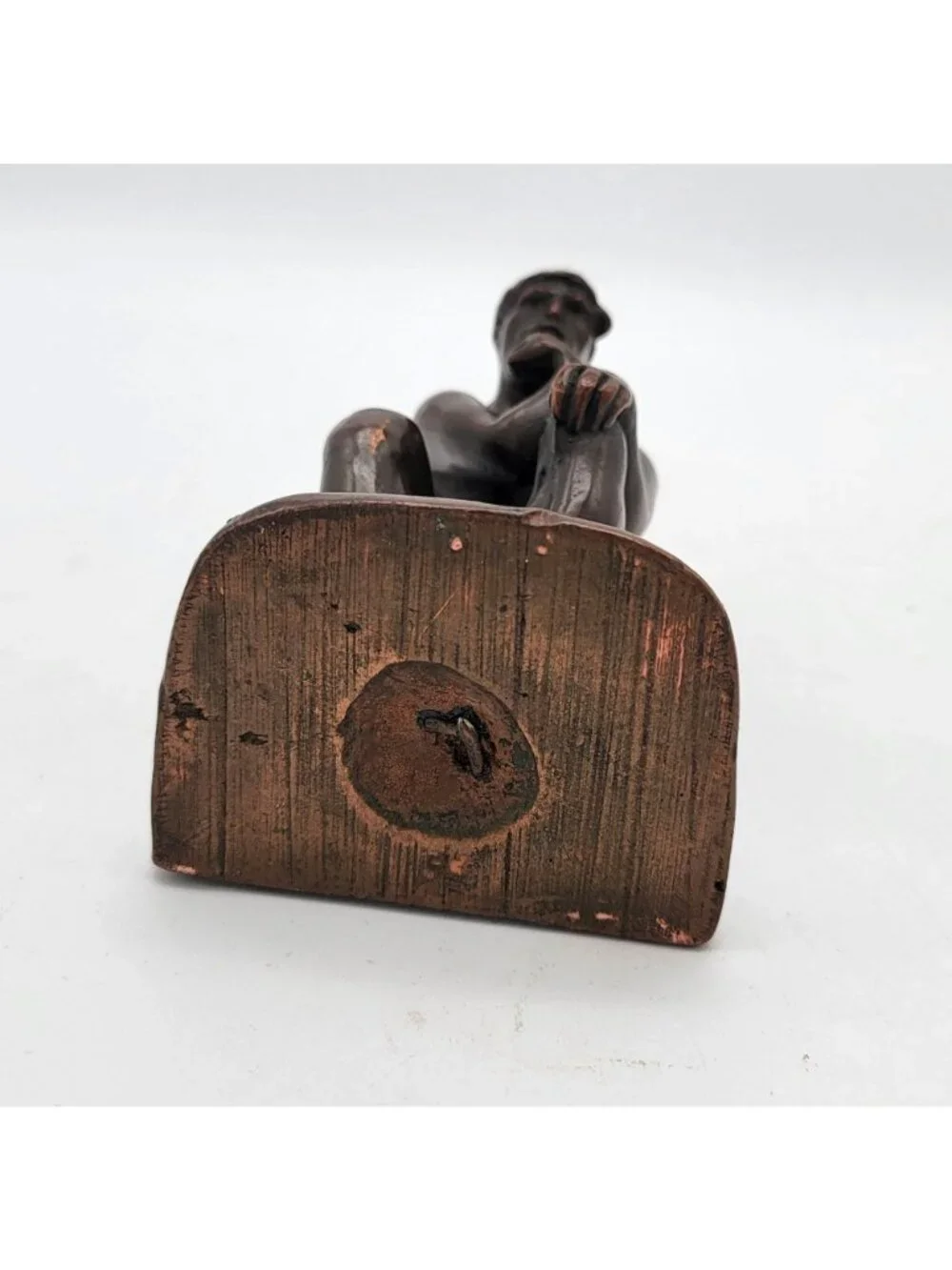 Rodin's The Thinker Bronze Single Bookend